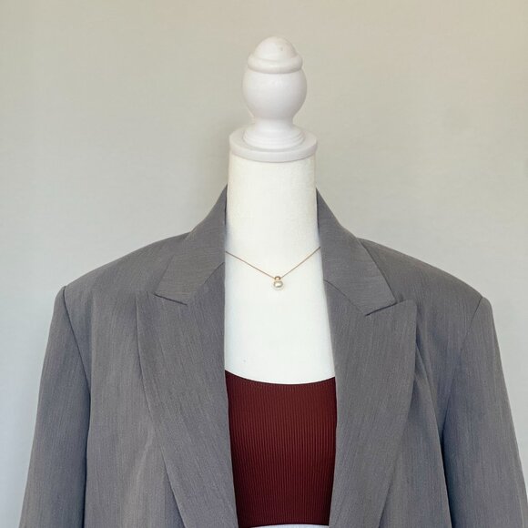 Zara OVERSIZED DOUBLE BREASTED BLAZER XS - Picture 3 of 7